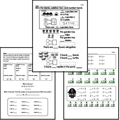 Addition Facts to 10