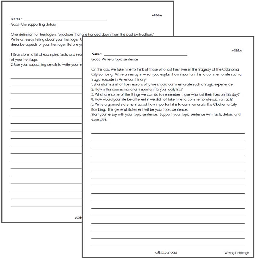writing worksheets for creative kids free pdf printables edhelpercom