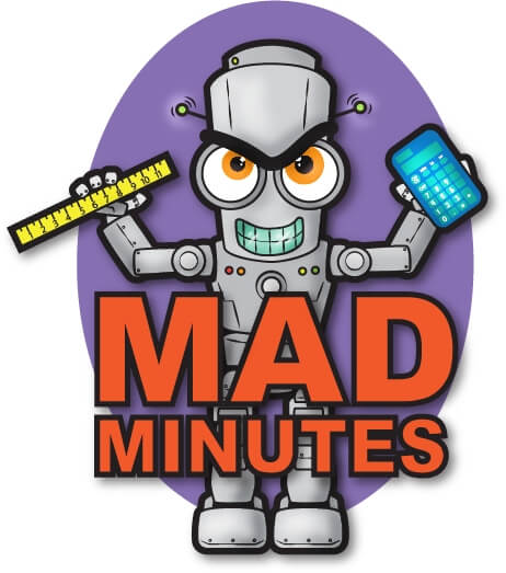 Mad Minute Timed Math Drill Worksheets