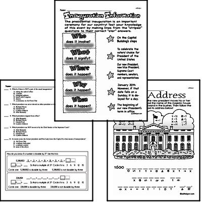 2025 Inauguration Workbooks