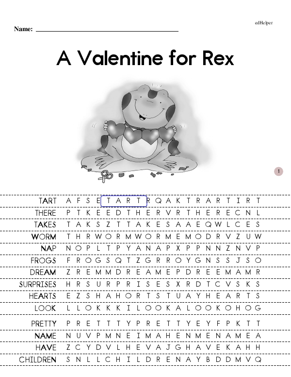 A Valentine for Rex - Comprehensive Reading Journey (The Rex Early Reader Book Series Book 8 - Beginning Reader)