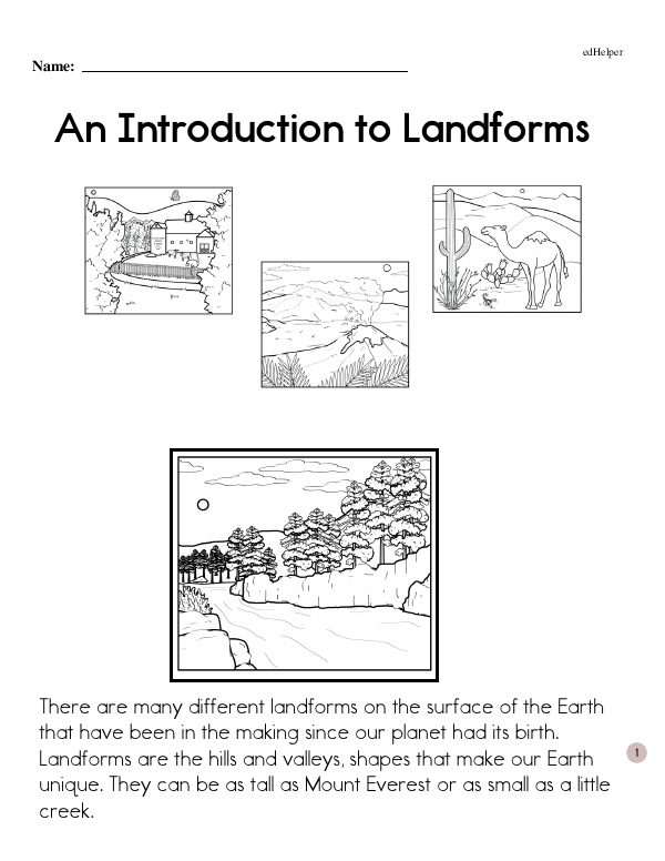 An Introduction to Landforms