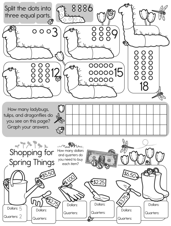 Math Fun Galore: A Workbook of Addition, Fractions, and Puzzles