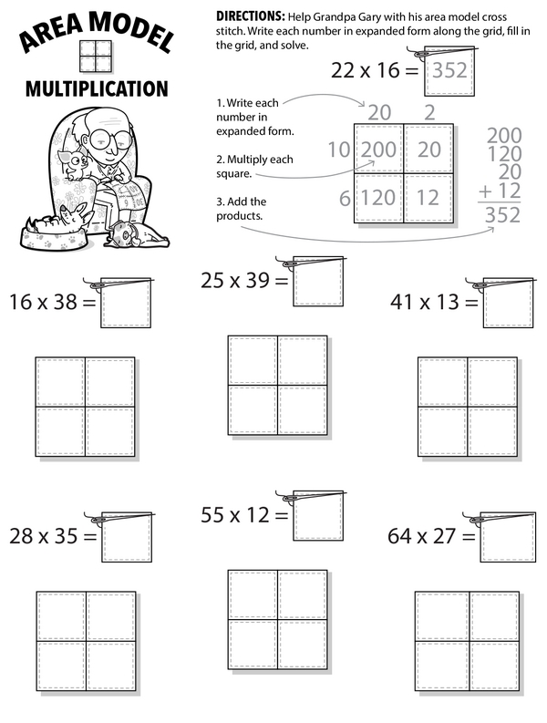 Mastering Double-Digit Multiplication with Area Models