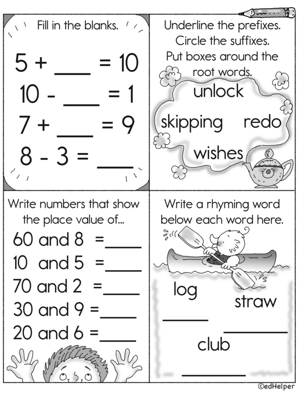 Words, Numbers, and Time: A Fun Puzzle Workbook