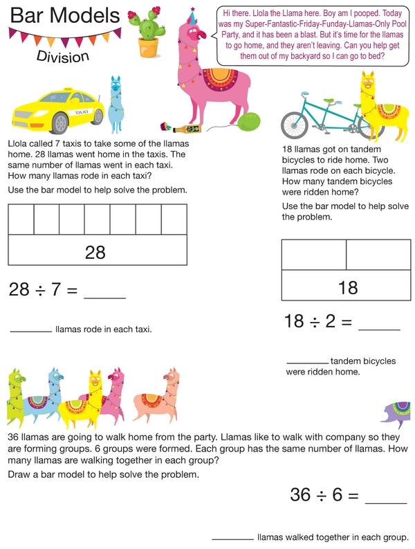 Divide and Conquer: A Bar Model Workbook