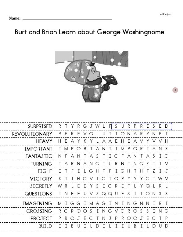 Burt and Brian Learn about George Washingnome - Immersive Reading Experience (Gnomes Leveled Readers - Advanced Reading and Learning Series - Book 8 - Growing Reader)