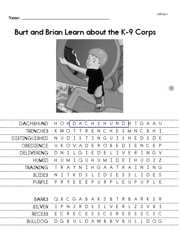 Burt and Brian Learn about the K-9 Corps - Immersive Reading Experience (Gnomes Leveled Readers - Advanced Reading and Learning Series - Book 13 - Growing Reader)