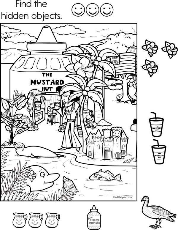 Mysteries at The Mustard Hut - Hidden Objects Puzzle