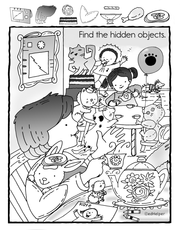 Happy Pets, Hidden Treasures - Hidden Objects Puzzle