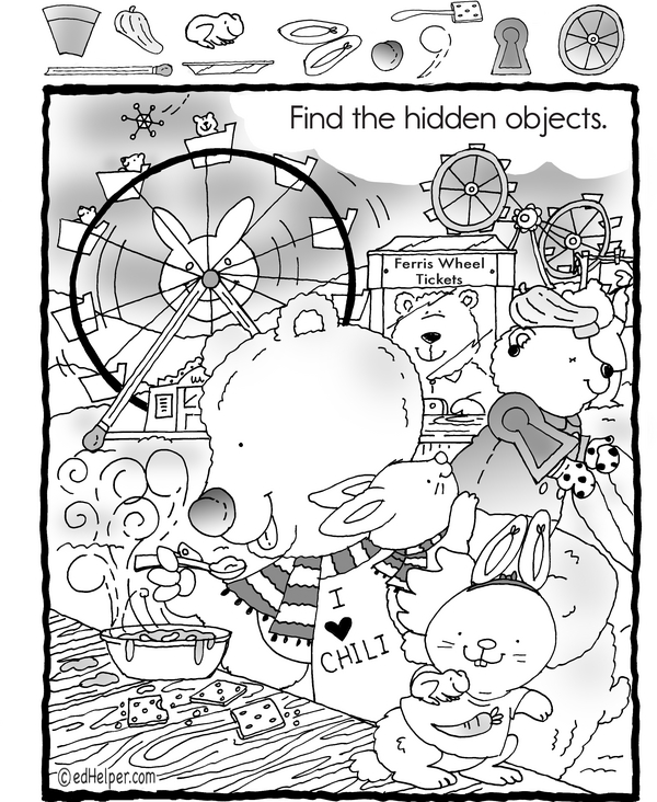 Carnival Fun - Hidden Objects Puzzle