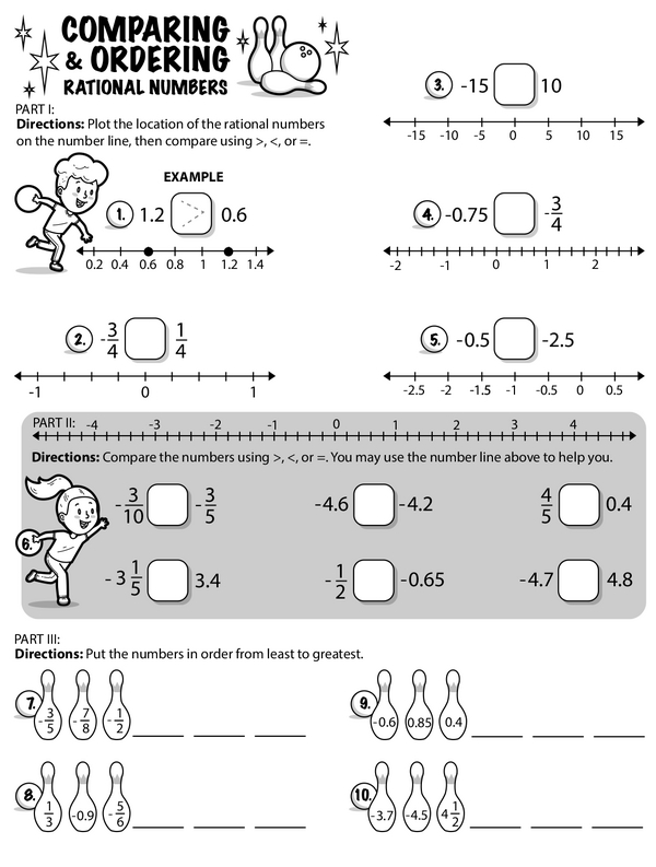 Mastering Number Comparisons: Number Line Adventures - Comparing and Ordering Numbers