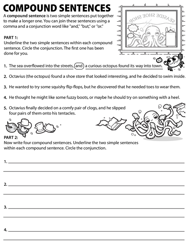 Compound Sentences: Recognizing and Writing Compound Sentences