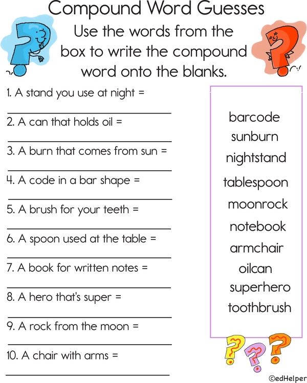 Guessing Compound Words
