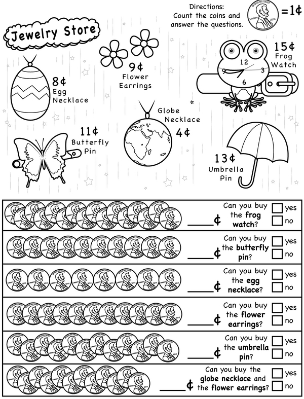 Pennies and Paws: Fun Activity Workbook