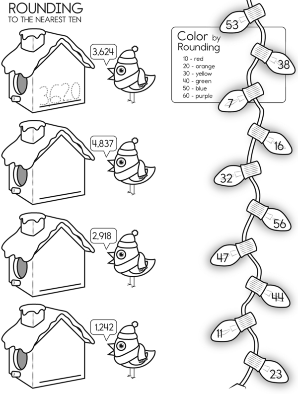 Math Adventure: A Workbook for Rounding, Calculating, and Fractions