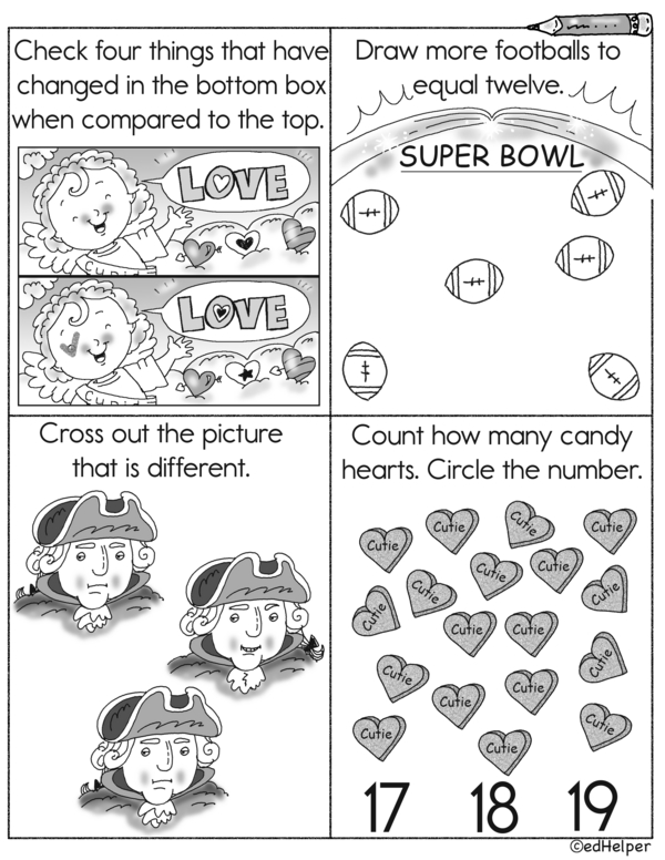 A Fun Learning Workbook: Spot the Difference and More