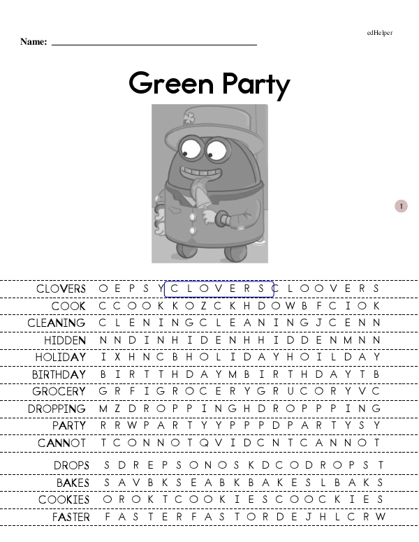 Green Party - Comprehensive Reading Journey (Pam Book 12 - Developing Reader)