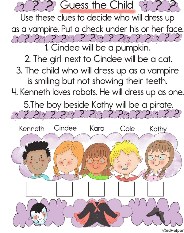 Halloween Challenge - Unmasking the Vampire: Guess the Child