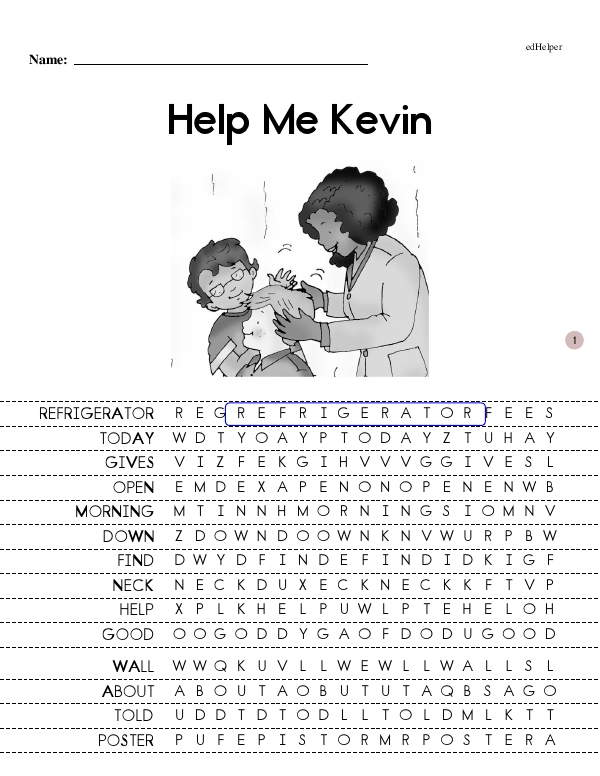 Help Me Kevin - Focused Reading (Gavin and Kevin Book Series Book 8 - Beginning Reader)