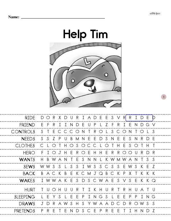 Help Tim - Comprehensive Reading Journey (The Little Lucas Early Reader Book Series Book 4 - Beginning Reader)