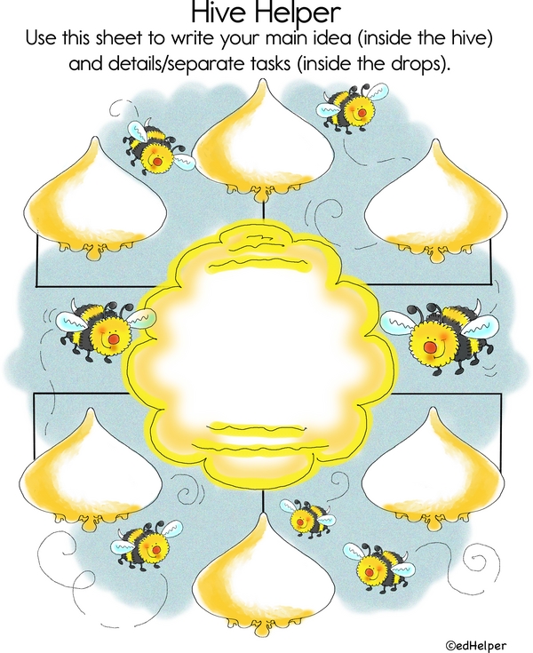 Graphic Organizer - Visual Learning: Simplifying Main Ideas and Details