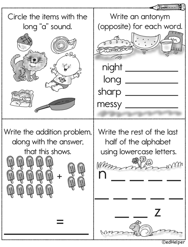 Letters and Numbers: A Fun Learning Workbook