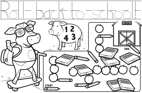 Fun with Trace and Maze: A Back to School Workbook