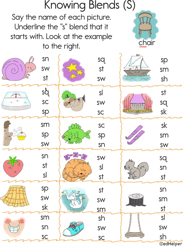 Learning Letter Sounds: The Fascinating World of 'S' Blends