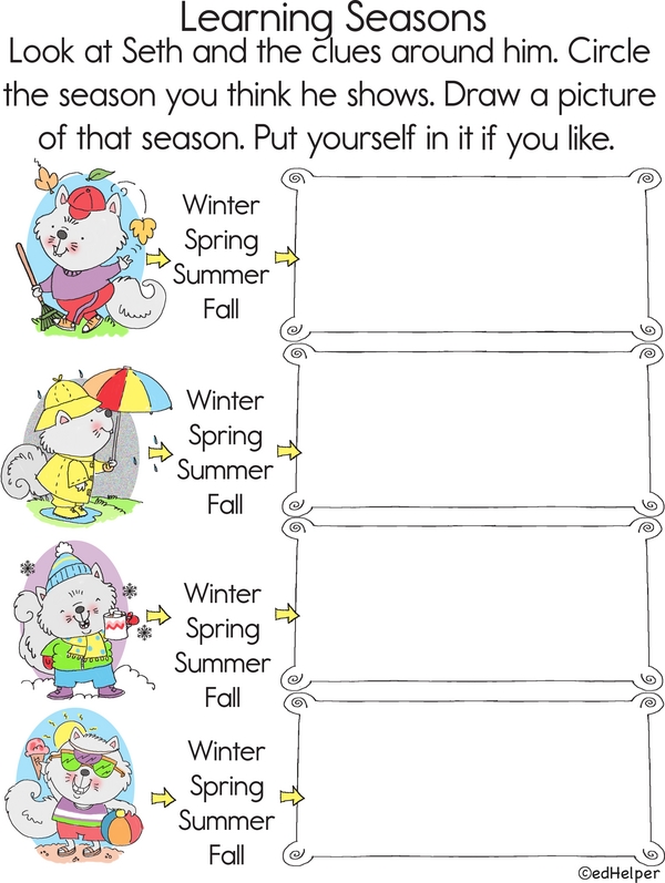 Learning Seasons with Seth the Squirrel