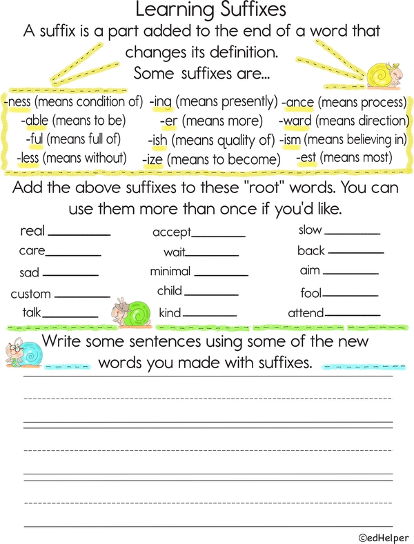 Suffix Mastery: Creating Words with Roots