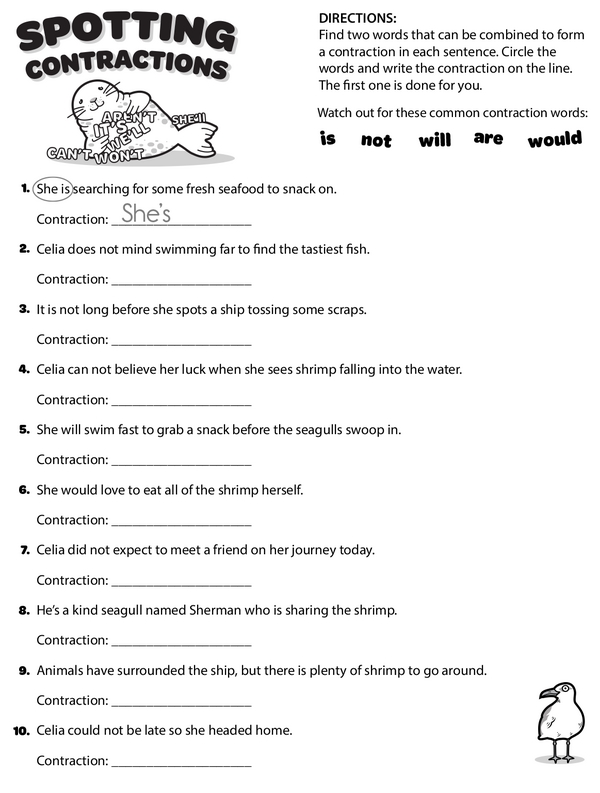 Contraction Challenge: Finding Words that be Combined into a Contraction