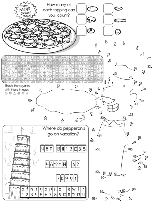 Math Mania: A Fun Workbook of Math Puzzles