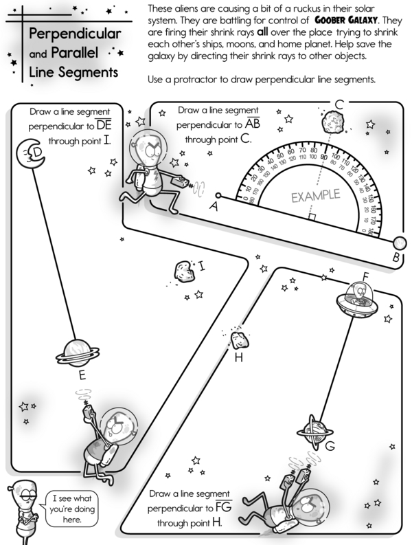 Toeing the Lines: A Cosmic Workbook in Perpendicular and Parallel