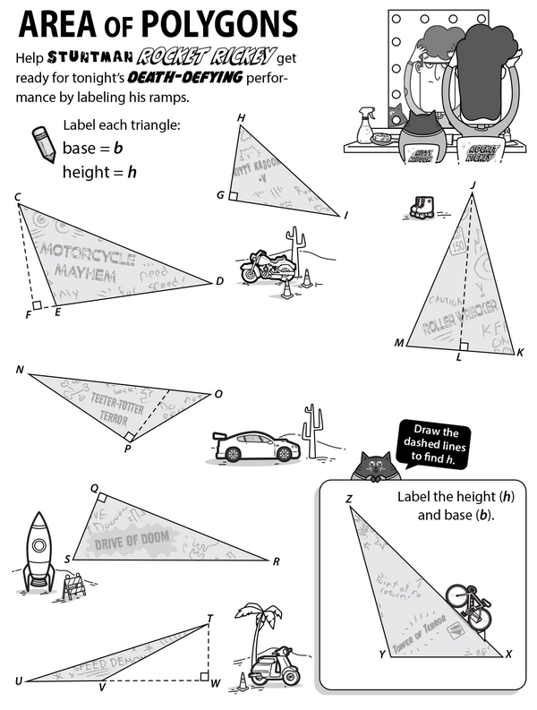 Mastering Areas: A Geometry Adventure Workbook