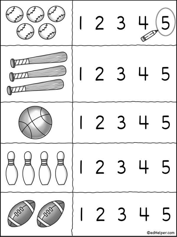 Number Fun: A Counting Workbook