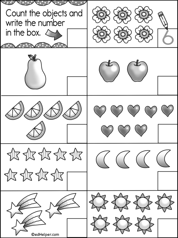 Count It All: A Fun Learning Workbook