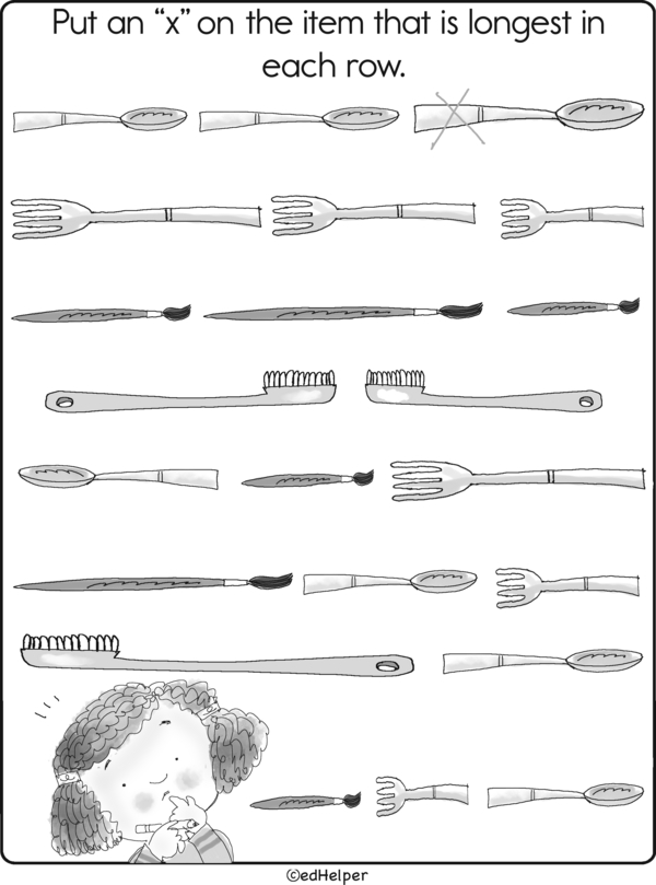 Sort It Out: A Workbook of Lengths and Weights