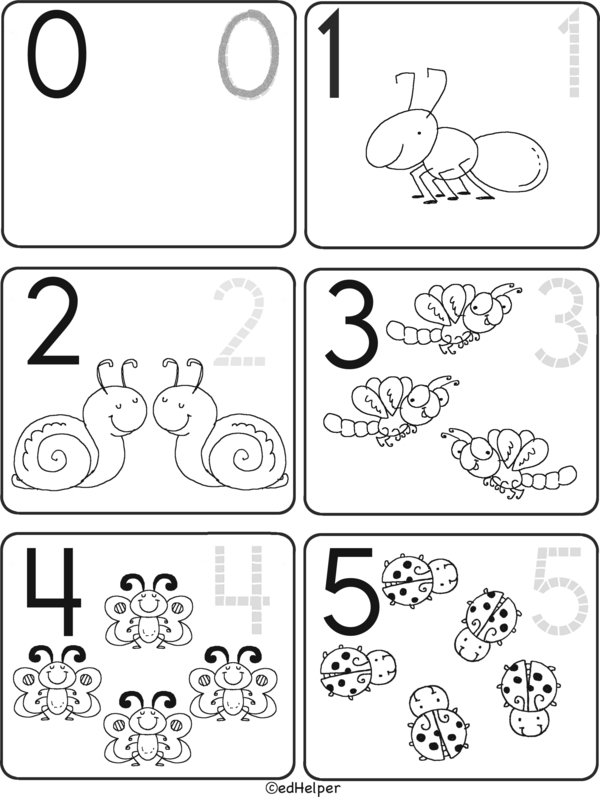 Counting with Joy: A Workbook from 0 to 5