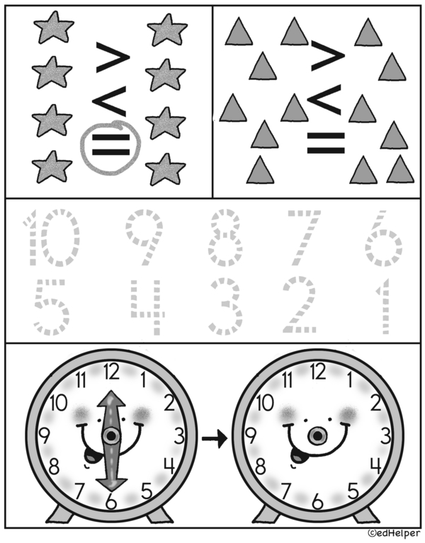 Jump into Math: A Fun Workbook for Tracing, Counting, and Measuring