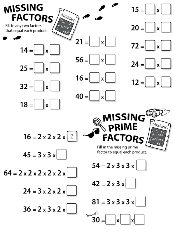 Factor Hunting: A Two-Part Student Exercise on Missing Factors