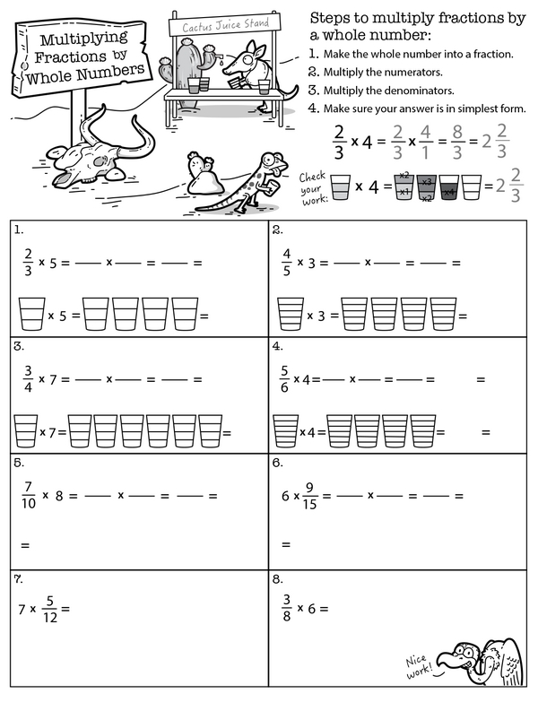 A Comprehensive Guide to Multiplying Fractions by Whole Numbers