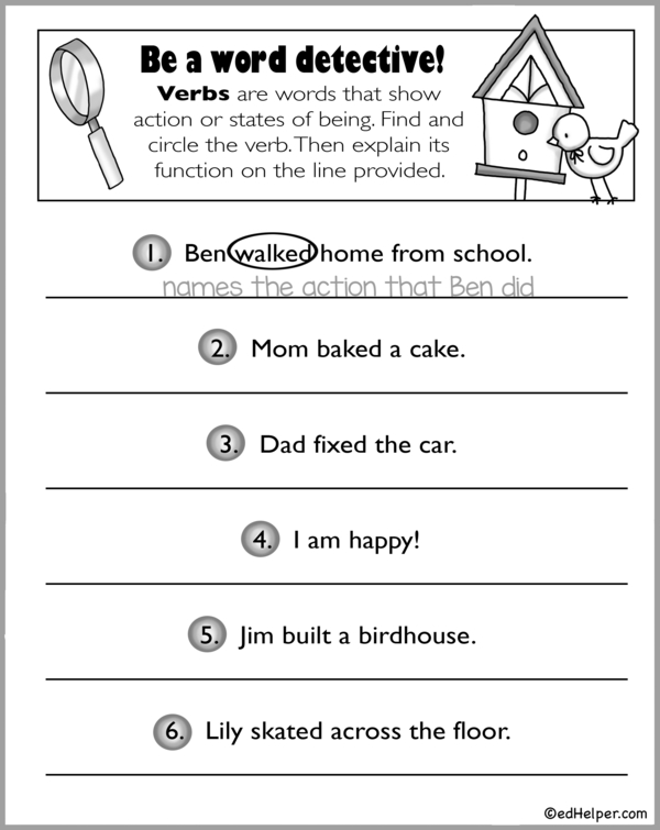 Parts of Speech: Nouns, Adjectives, Verbs, and Adverbs in Context - Workbook #3