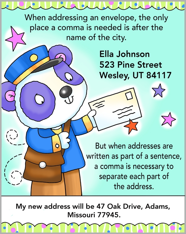 Envelope Addressing: Essential Comma Rules