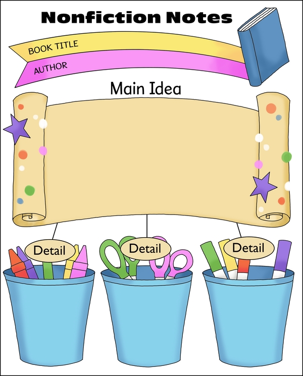 Nonfiction Graphic Organizer: Organize Your Thoughts