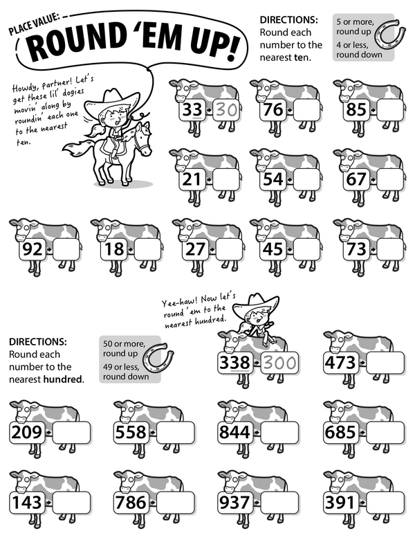Place Value: Rounding to Tens and Hundreds