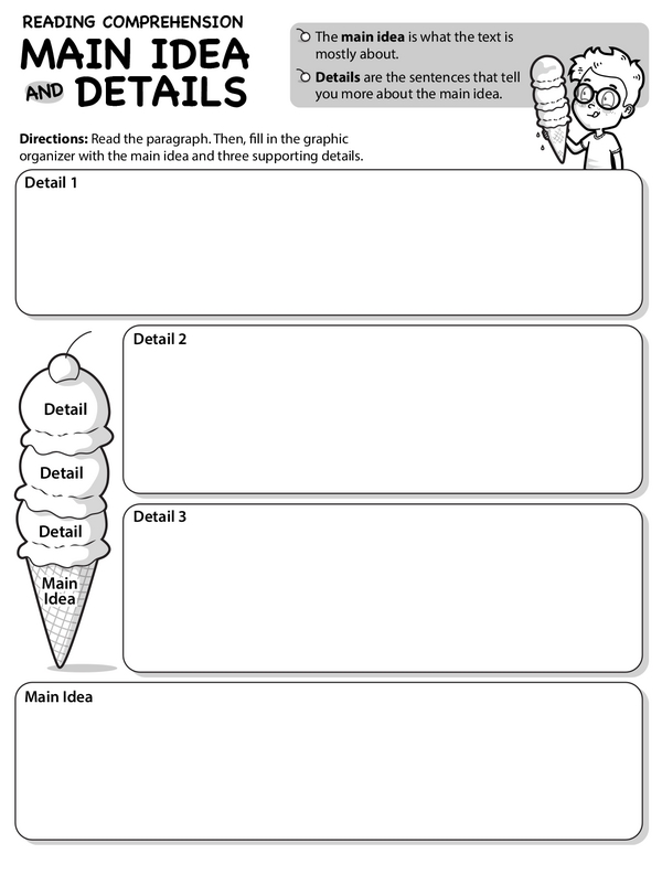 Understanding Text through a Graphic Organizer: Focus on Main Idea and Details