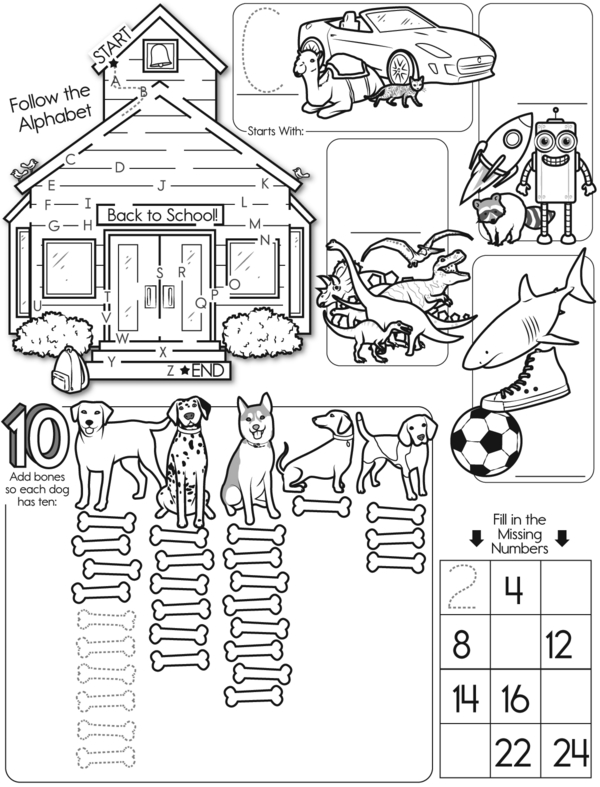 ABCs and 123s: A Fun-Filled Workbook