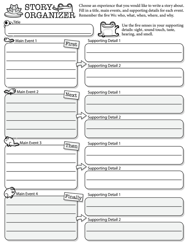 Story Organizer - Turn Thoughts into Stories
