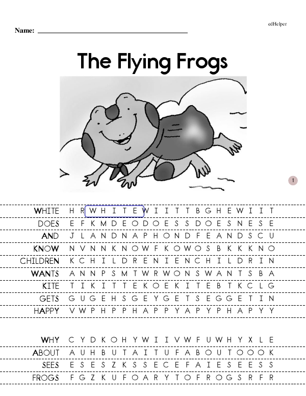 The Flying Frogs - Deep-Dive Reading: (The Rex Early Reader Book Series Book 9 - Beginning Reader)